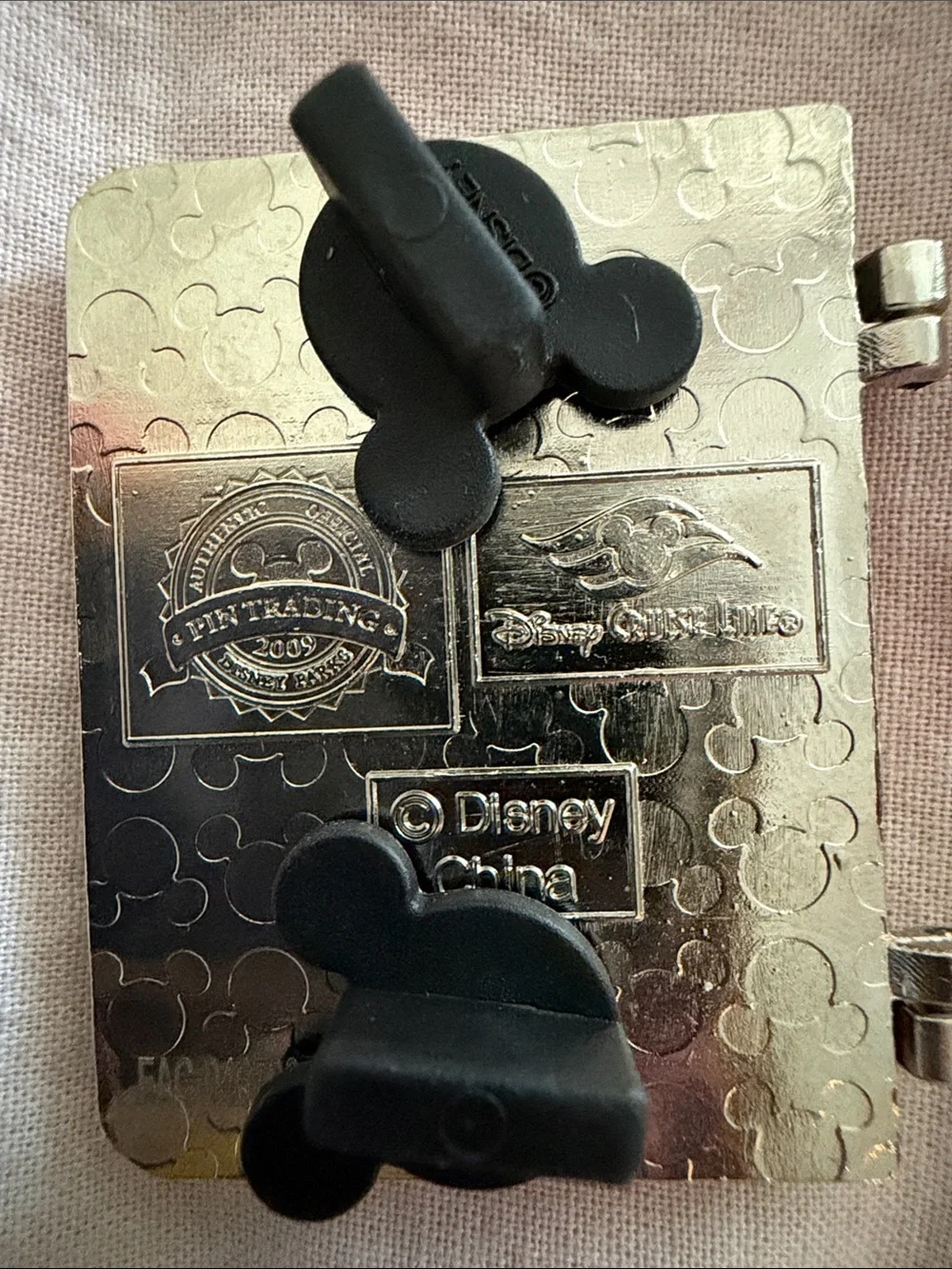 Disney Cruise Line Navy Passport Pin